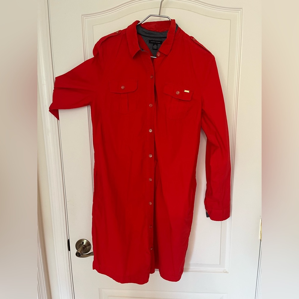 Woman shirt dress